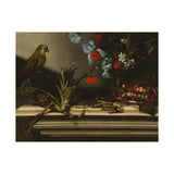 Still Life with Artichokes and a Parrot (c.17th century)